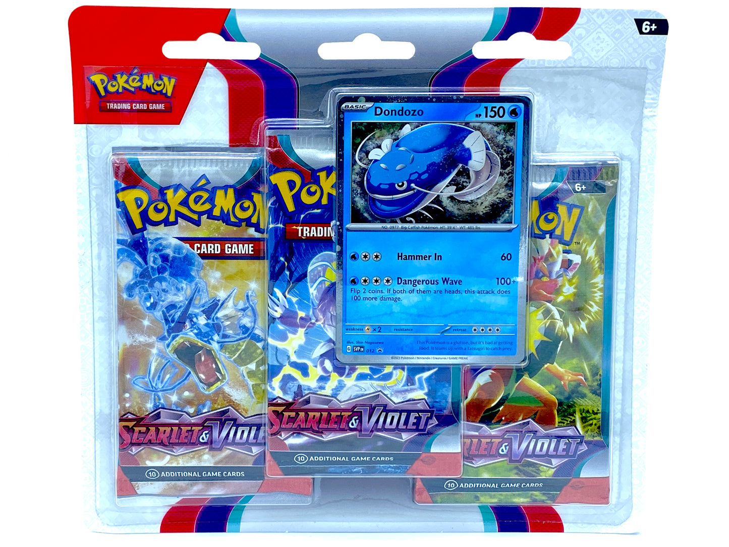 Pokémon Scarlet & Violet SV1 - 3-Pack Blister - EN