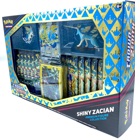 Pokémon Crown Zenith Premium Figure Collection Shiny Zacian-V EN