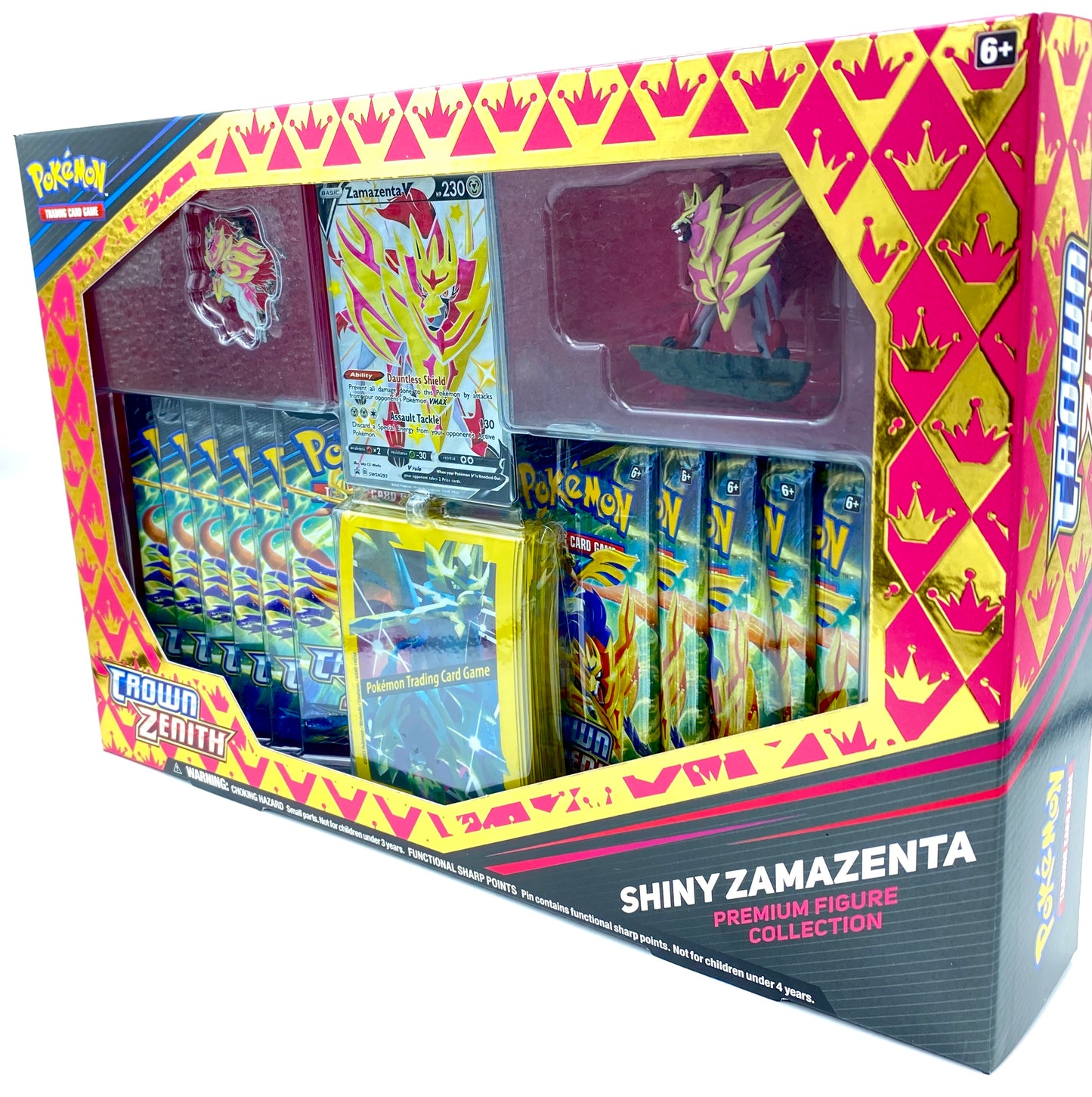 Pokémon Crown Zenith Premium Figure Collection Shiny Zamazenta EN