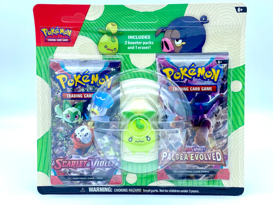 Pokémon 2023 Eraser 2-Pack Blister Smoliv EN